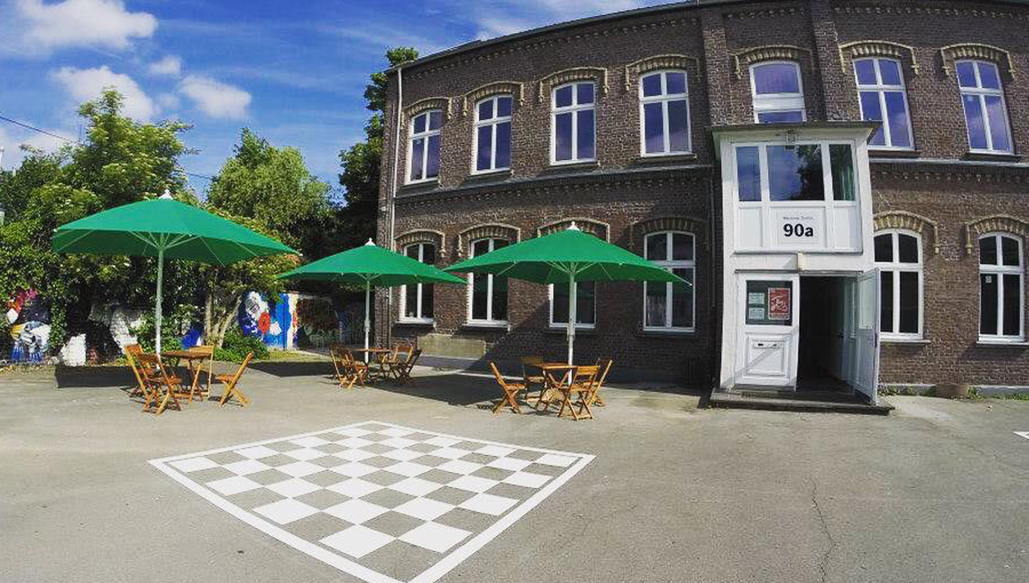 Evangelisches Jugendzentrum im Hinterhof, Foto: Nicklas Rudolf